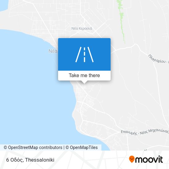 6 Οδός map