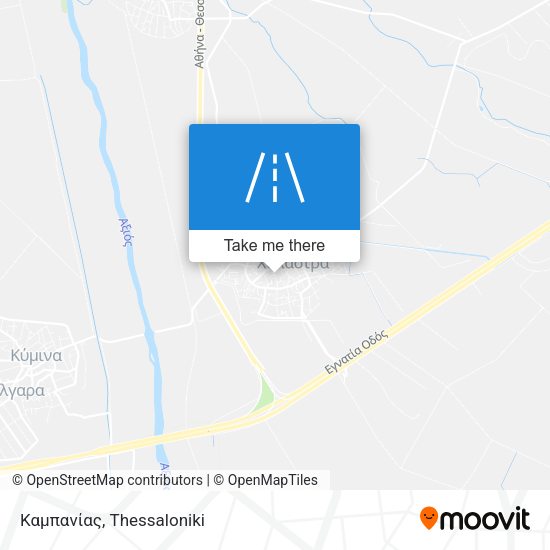 Καμπανίας map