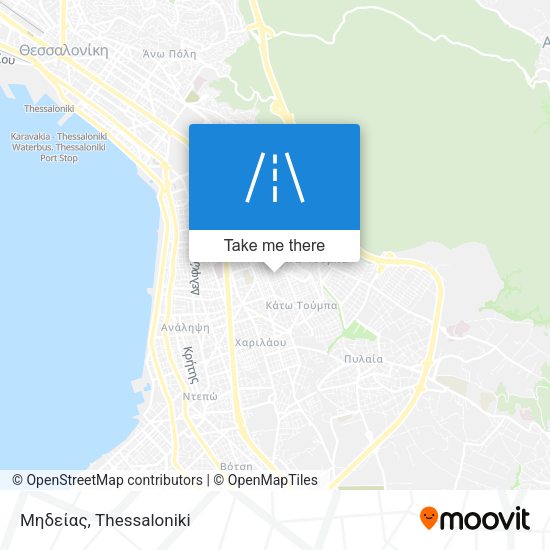 Μηδείας map