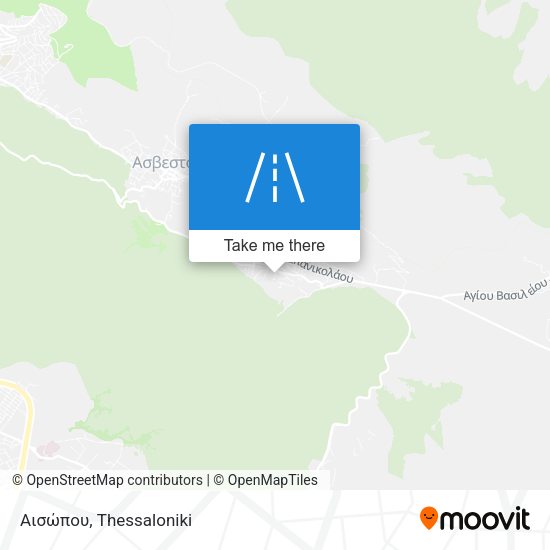 Αισώπου map