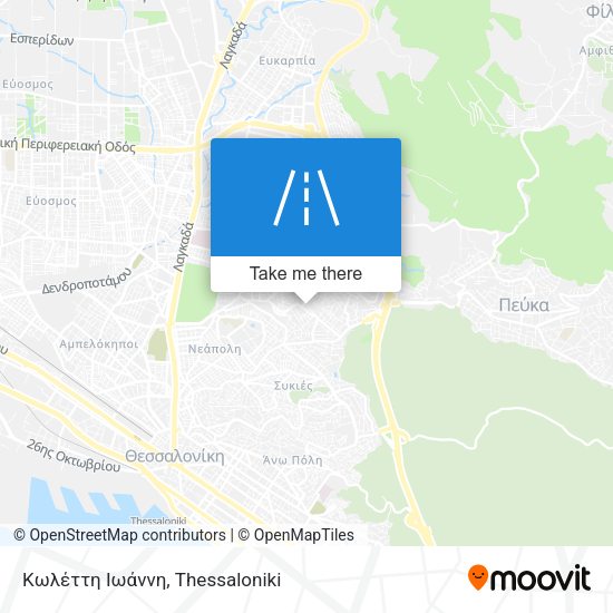 Κωλέττη Ιωάννη map