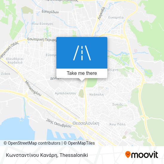 Κωνσταντίνου Κανάρη map