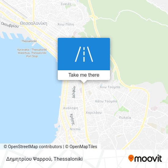 Δημητρίου Ψαρρού map