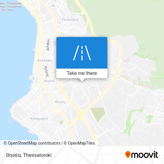 Θησέα map