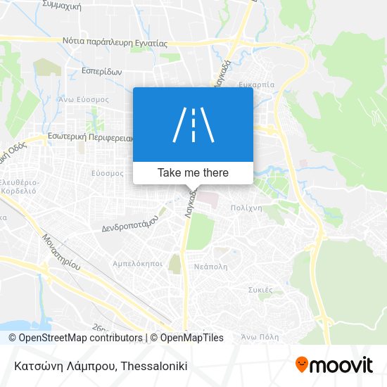 Κατσώνη Λάμπρου map