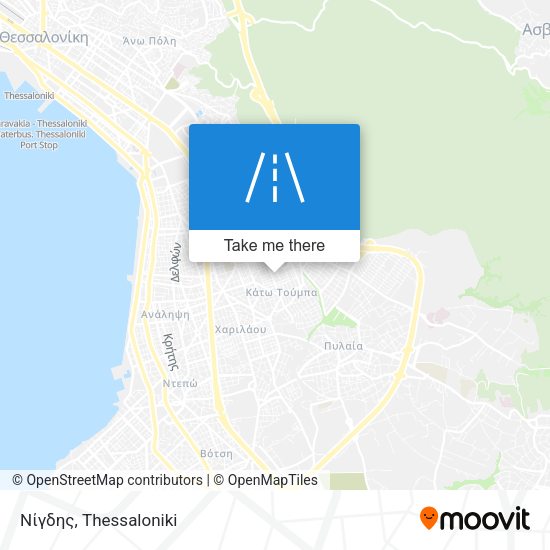 Νίγδης map