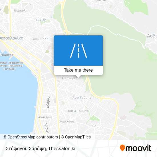 Στέφανου Σαράφη map