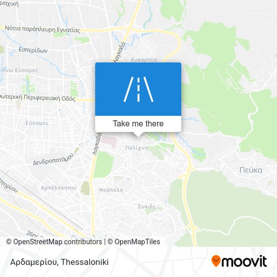 Αρδαμερίου map