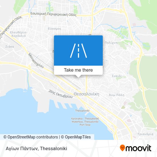 Αγίων Πάντων map