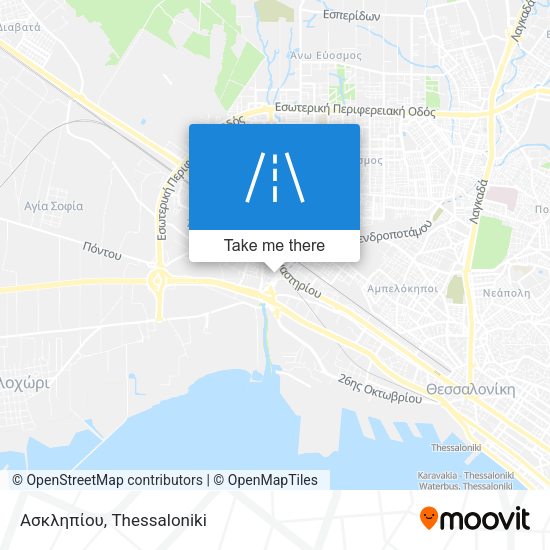 Ασκληπίου map