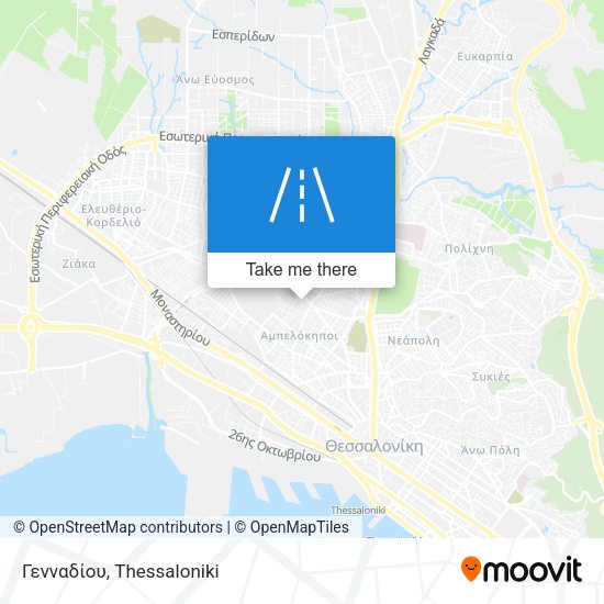 Γενναδίου map