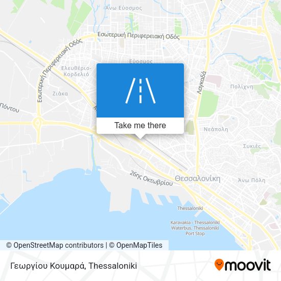 Γεωργίου Κουμαρά map
