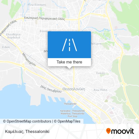 Καμέλιας map