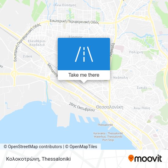 Κολοκοτρώνη map