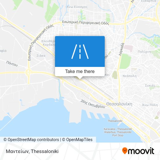 Μαντείων map