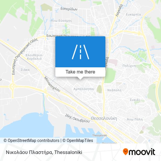 Νικολάου Πλαστήρα map