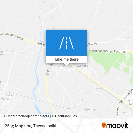 25ης Μαρτίου map