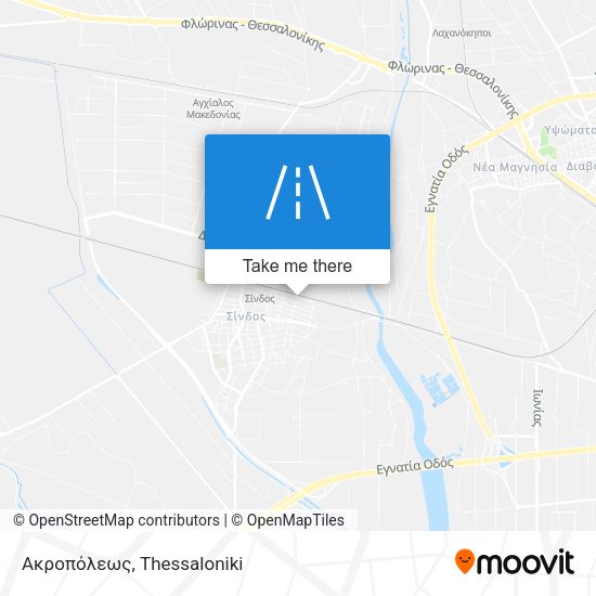 Ακροπόλεως map
