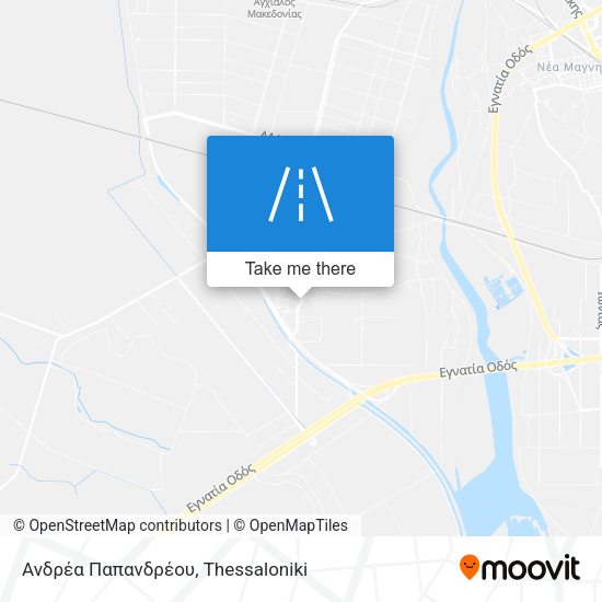 Ανδρέα Παπανδρέου map