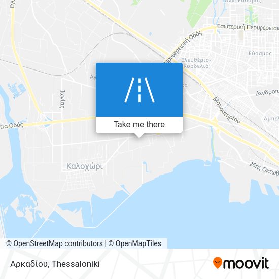 Αρκαδίου map