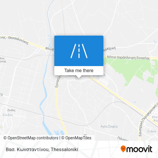 Βασ. Κωνσταντίνου map