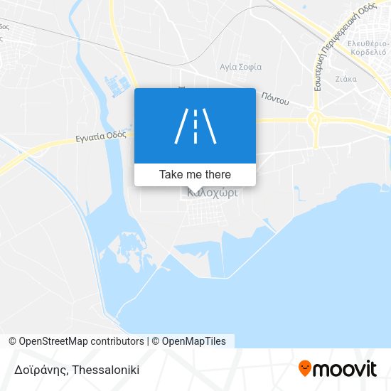 Δοϊράνης map