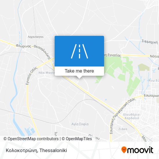 Κολοκοτρώνη map