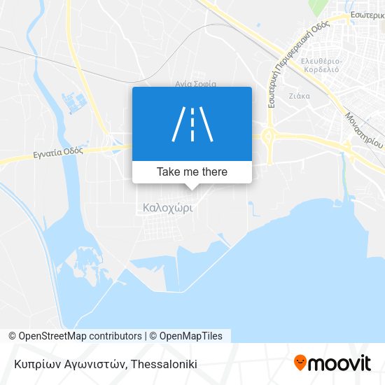 Κυπρίων Αγωνιστών map