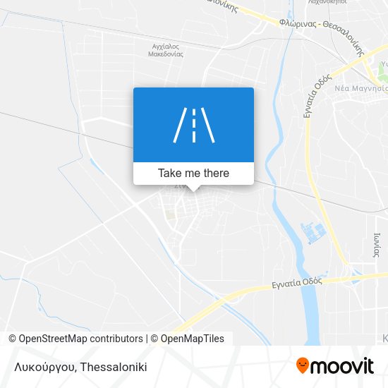 Λυκούργου map