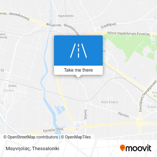 Μαγνησίας map