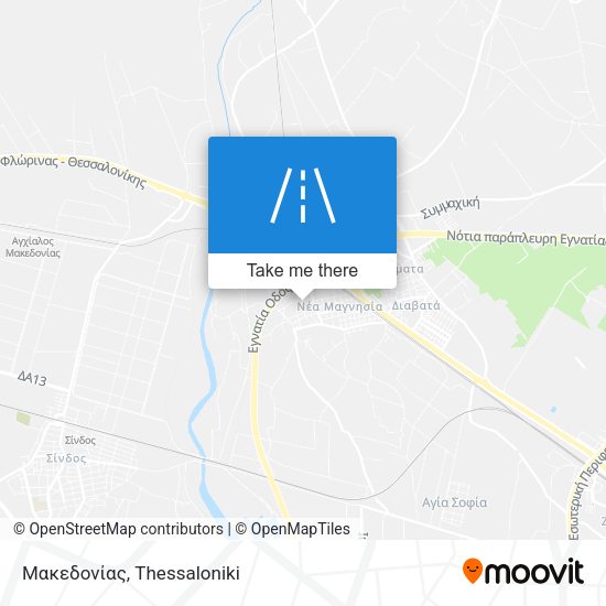 Μακεδονίας map