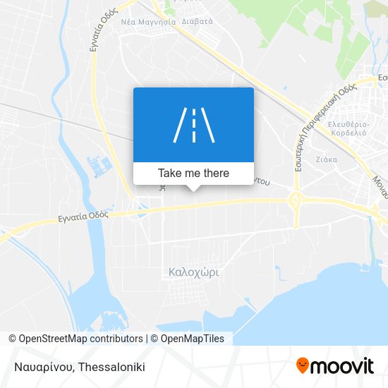 Ναυαρίνου map