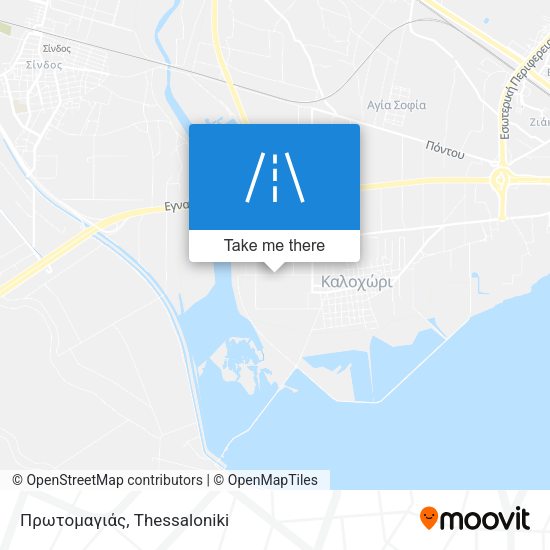 Πρωτομαγιάς map