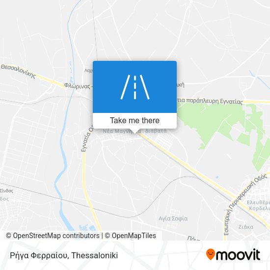 Ρήγα Φερραίου map