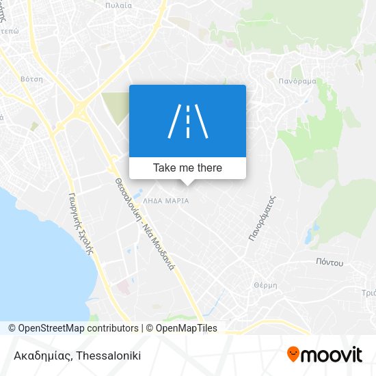 Ακαδημίας map