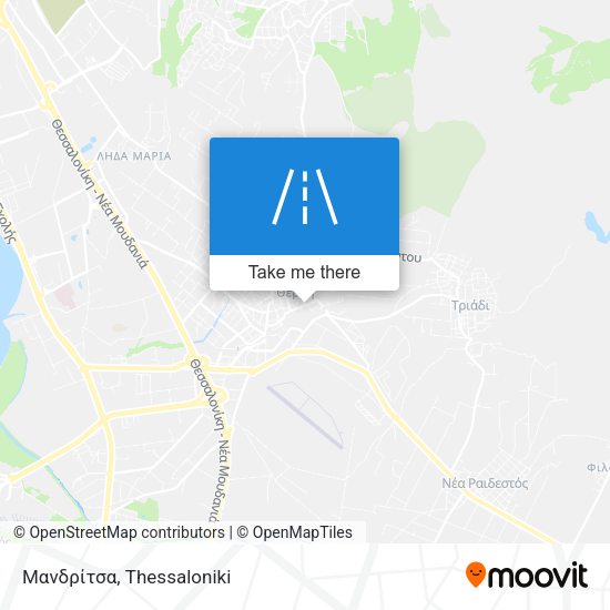 Μανδρίτσα map