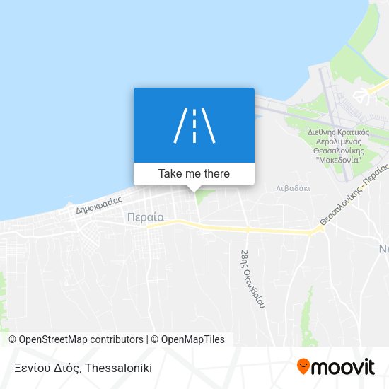 Ξενίου Διός map
