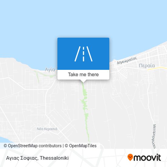 Αγιας Σοφιας map