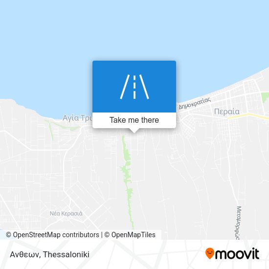Ανθεων map