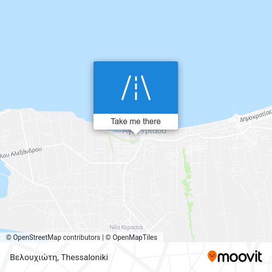 Βελουχιώτη map