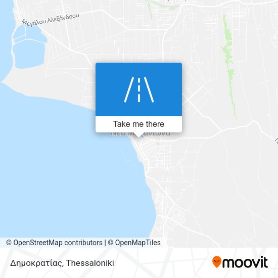 Δημοκρατίας map