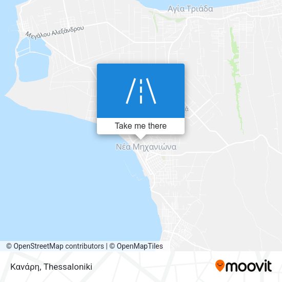 Κανάρη map