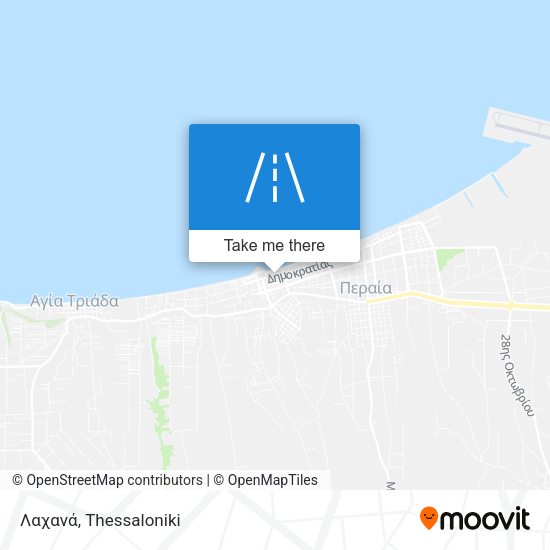 Λαχανά map
