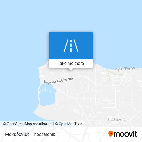 Μακεδονίας map