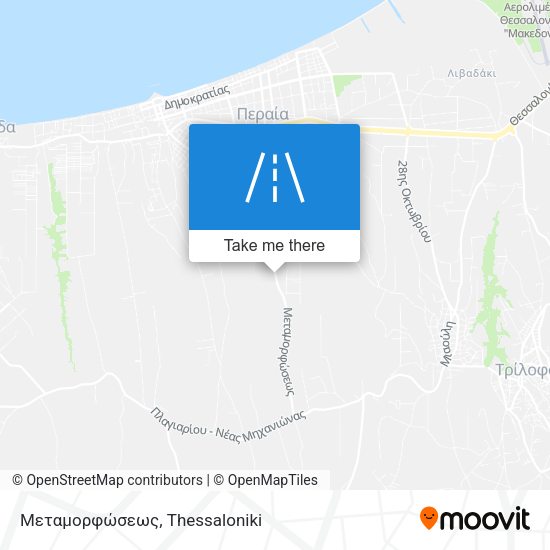 Μεταμορφώσεως map