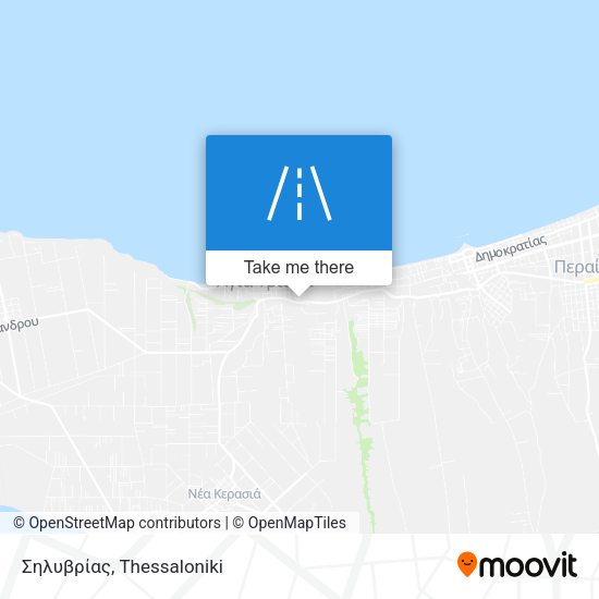 Σηλυβρίας map