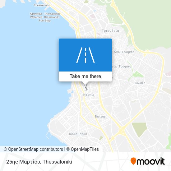 25ης Μαρτίου map