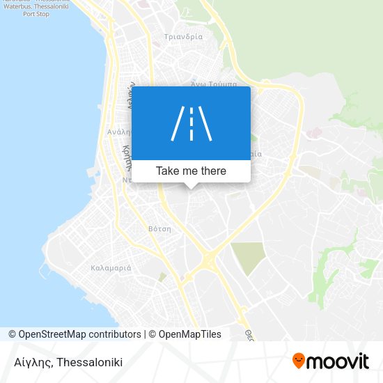 Αίγλης map