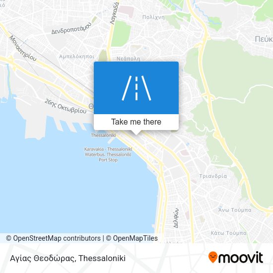 Αγίας Θεοδώρας map
