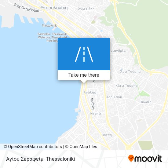 Αγίου Σεραφείμ map